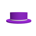 Magenta White Tophat