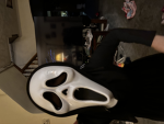 I’m Ghostface hee hee he