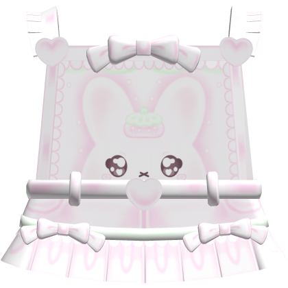Cute Ruffled Strawberry Miffy Overalls