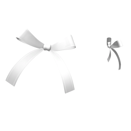 Dainty SideBows White