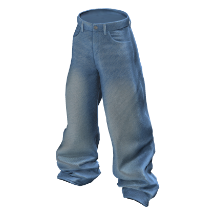 Baggy Light Denim Jeans thumbnail
