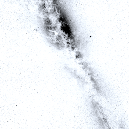 White Galaxy Sky