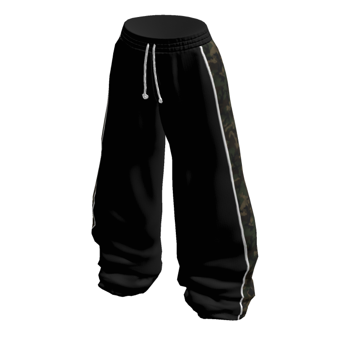 Camo Black Sweatpants
