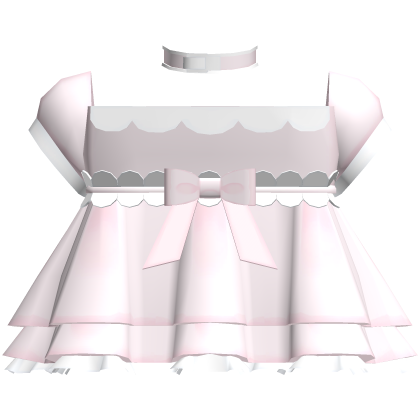♡ : cute pink babydoll frill shirt