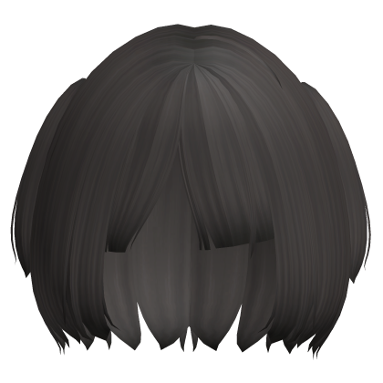 cute short brown bob Roblox item