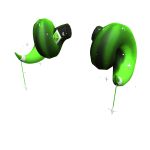 Green Celestial Goat Horns