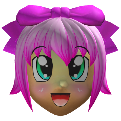 Pink Anime Mask (Princess BubbleGum)