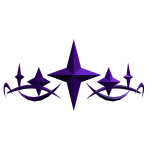 Purple Star Crown