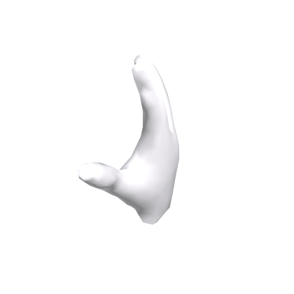 rigged hand mesh