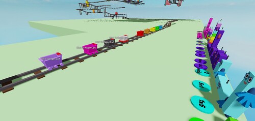 Cart ride into Numberblocks
