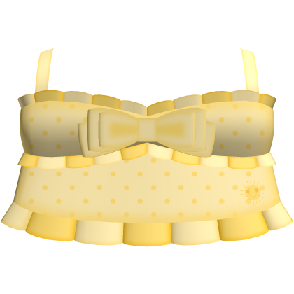 ♡ : funshine bear polka dot top Roblox item