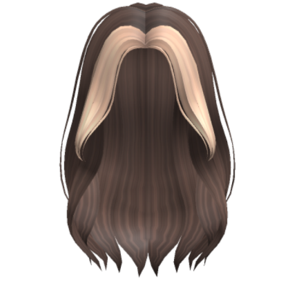 Wavy California Girl Blonde & Brown Hair Roblox decal