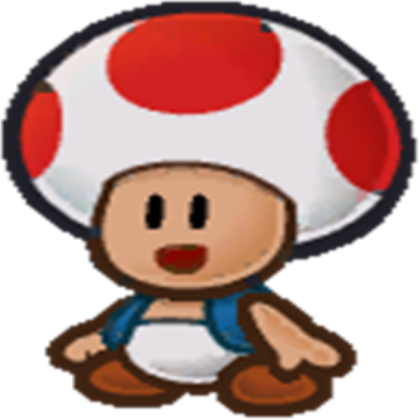 Transparent Toad Roblox decal
