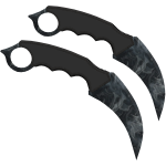 Dual Karambits: Dark Smoke