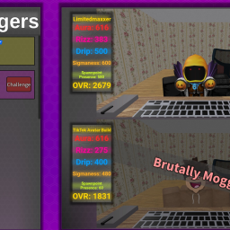Roblox MOGGING simulator icon