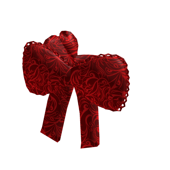 Red Bow with a Rose