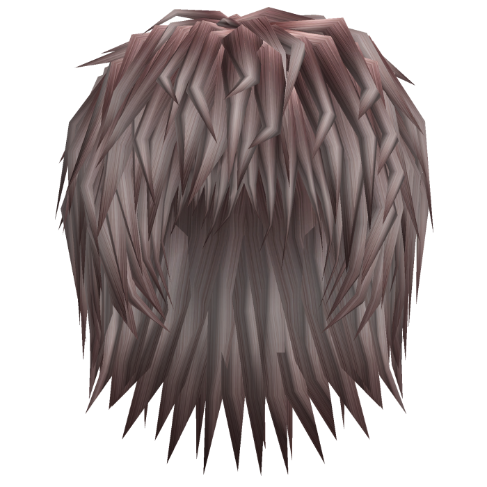 realistic spikey messy emo faded red hair
