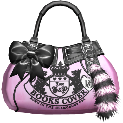 2000s Juicy Gyaru Mcbling Bag Black Pink