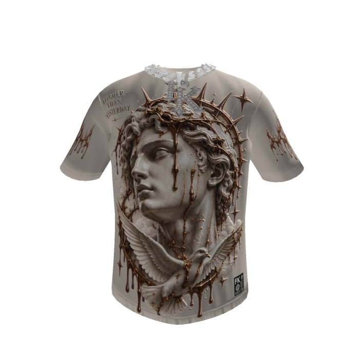 Y2K Greek God Graphic Tee