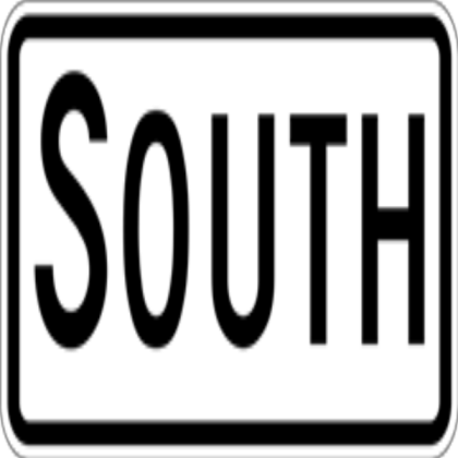Normal South sign Roblox decal