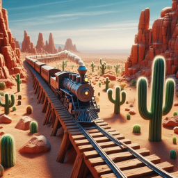 Train in the desert [INFINITE]