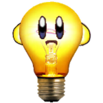 Light Bulb Kirby