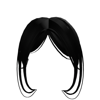 NewSide Bangs in black full combo