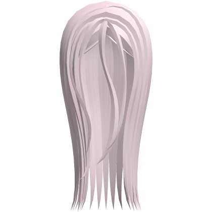 ʚ♡ wispy anime shiro long hair baby pink Roblox item