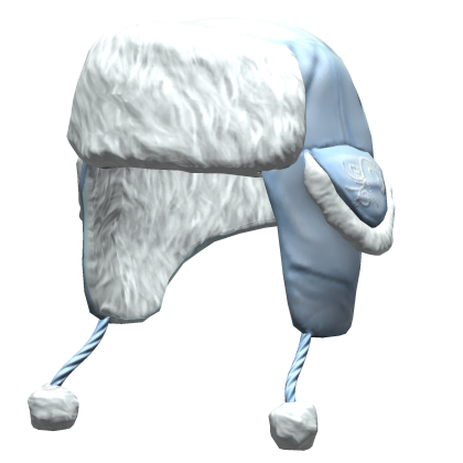 Blue Furry Ushanka