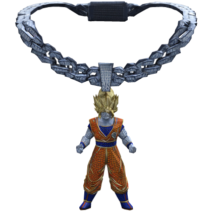 Iced Out Sun Goku Chain 1.0