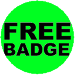 get badges puppy edition  ?!?!?!?!?!?