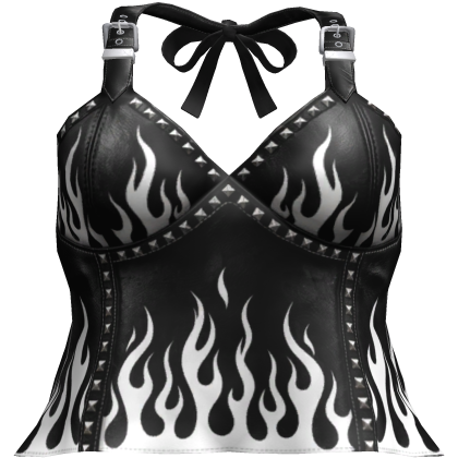 Goth Leather Top