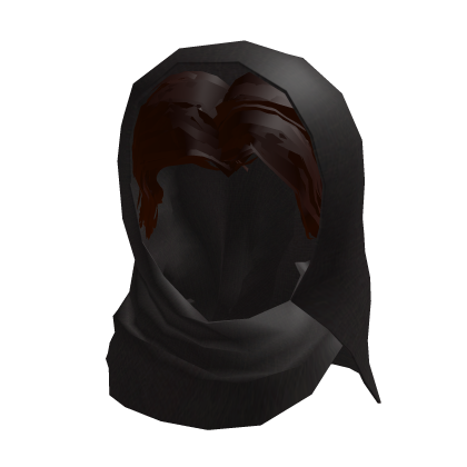Qatari Black Hijab with Brown Hair Roblox item