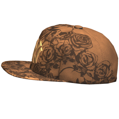 Tan Rose NY Tilted Fitted Cap Roblox item