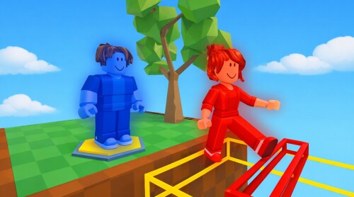 Teamwork Together (2 Player Obby)