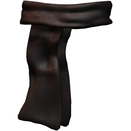 Realistic Brown Winter Scarf 