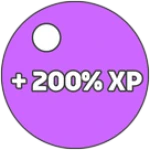 +200% XP