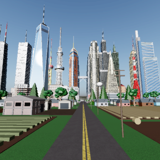 REVAMP Destroy Full Size City official Roblox game thumbnail