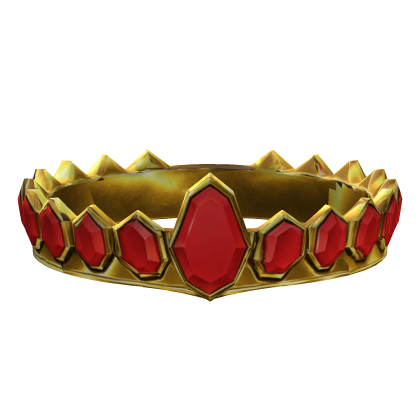24kGold Crimson Rune Circlet