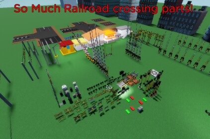 Build an Indonesian Railroad crossing! (HALLOWEEN)