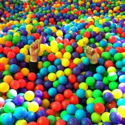 Funny ballpit hangout gaem