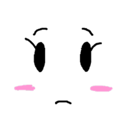 girl face Roblox decal