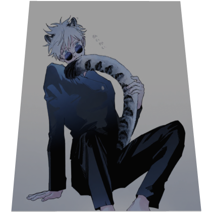 Catboy Gojo Cape Roblox item