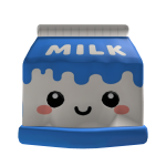 Cartoon Milk Carton Backpack
