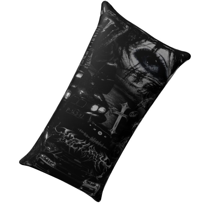 Emo/goth pillow