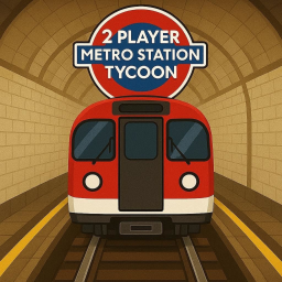 2 Player Metro Train Station Tycoon icon