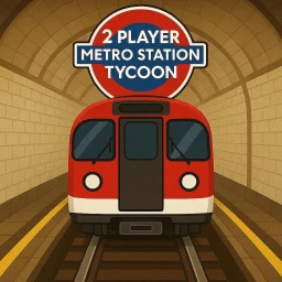 2 Player Metro Train Station Tycoon icon