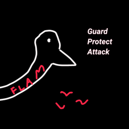 Flamingo Guards Castle