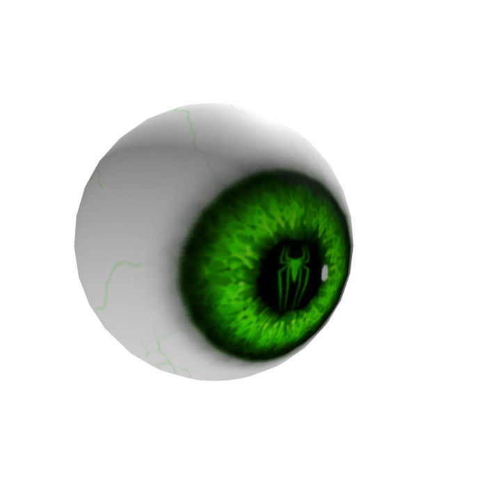 Toxicated webbed eye