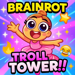 [🎄] BRAINROT TROLL TOWER!